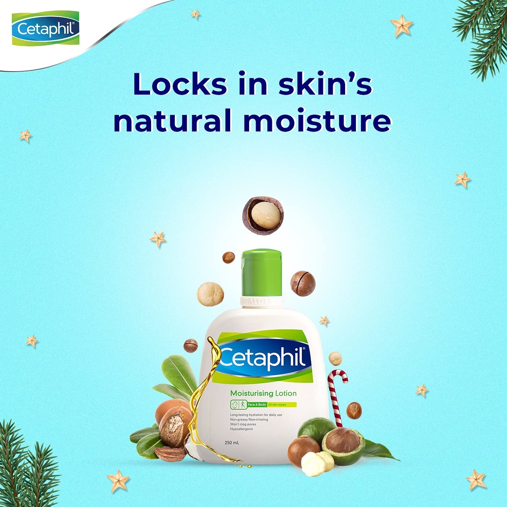 Cetaphil Moisturising Lotion for Face & Body - Hydrating Body Lotion for Dry to Normal Sensitive Skin 250ml Image