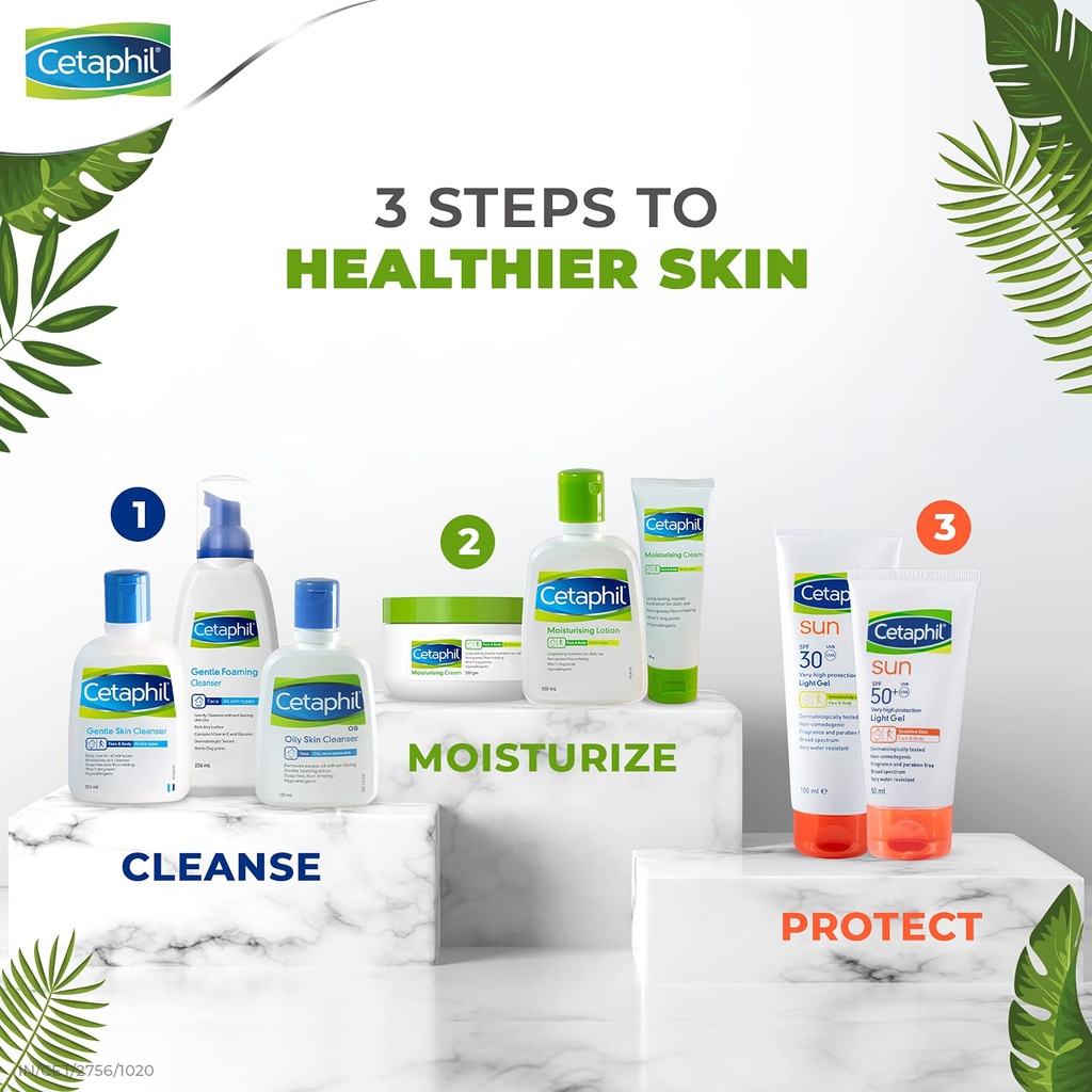 Cetaphil Moisturising Lotion for Face & Body - Hydrating Body Lotion for Dry to Normal Sensitive Skin 250ml Image