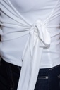 BASEMARK SIDE TIE TOP FOR WOMEN Image