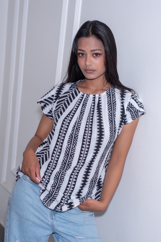 BASEMARK NIRA BLOUSE TOP FOR WOMEN Image