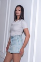 BASEMARK COWL HS TEE FOR WOMEN Image