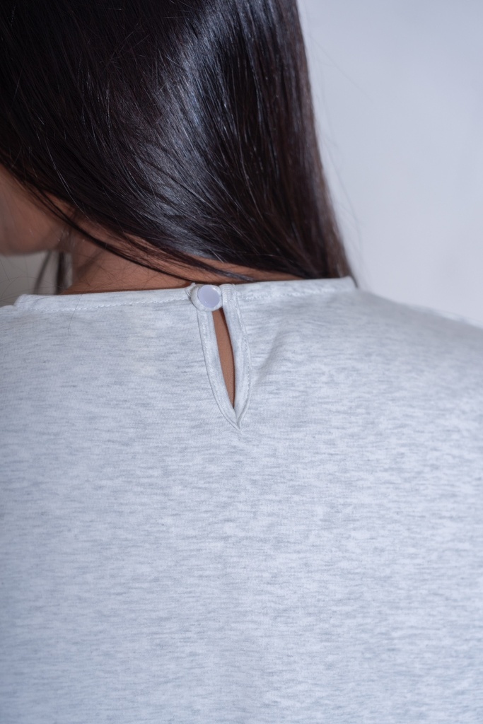 BASEMARK SIDE TIE TOP FOR WOMEN Image