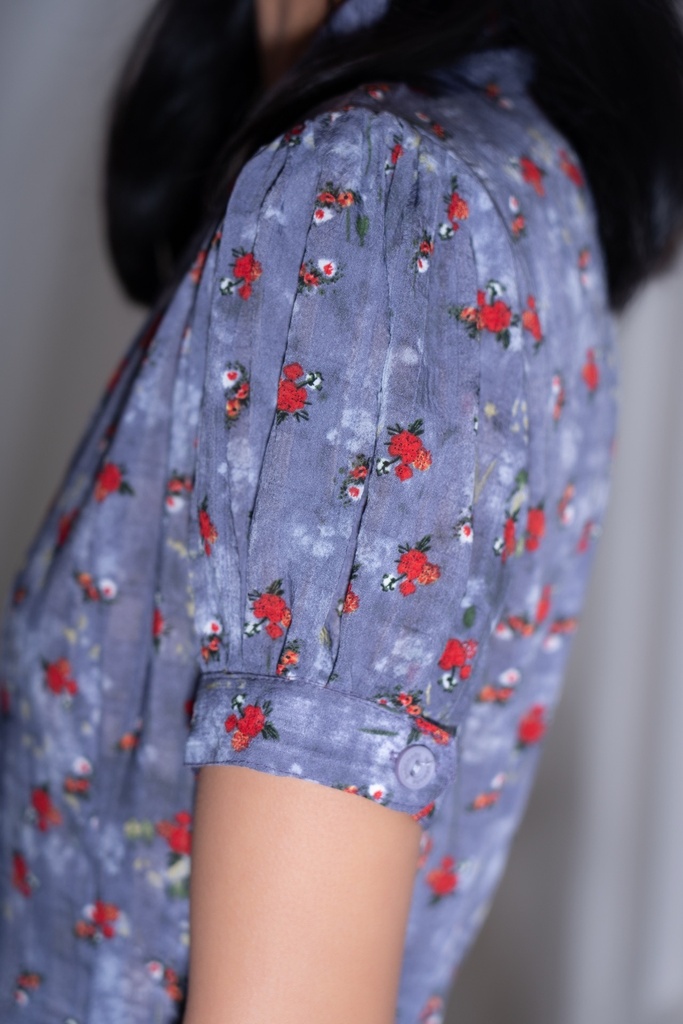 BASEMARK CHIFFON SHIRT DRESS FOR WOMEN Image