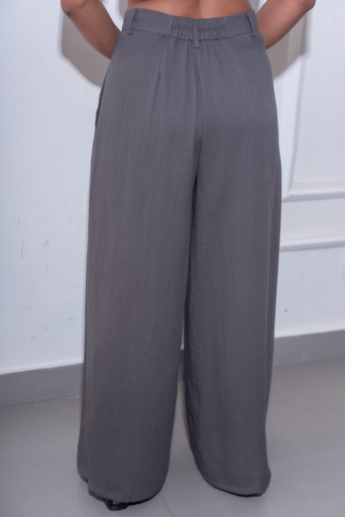 BASEMARK LINEN PLEATED PANT FOR WOMEN Image