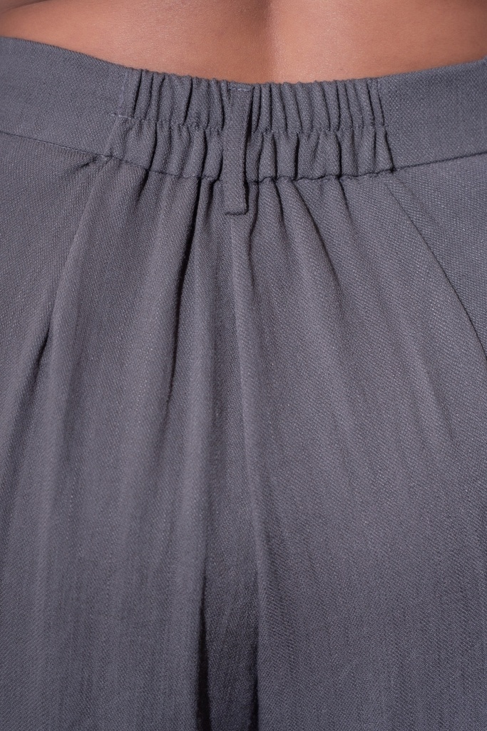 BASEMARK LINEN PLEATED PANT FOR WOMEN Image