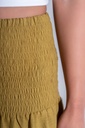 BASEMARK SMOKED WAIST MAXI SKIRT FOR WOMEN Image