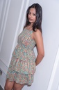 BASEMARK RUFFLE TIERED DRESS FOR WOMEN Image