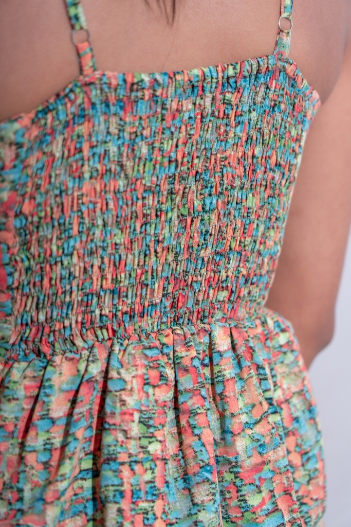 BASEMARK RUFFLE TIERED DRESS FOR WOMEN Image
