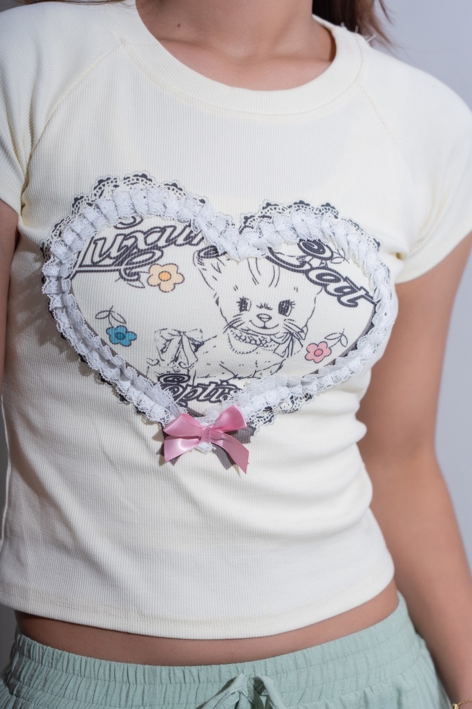 BASEMARK CROP TEES FOR WOMEN Image
