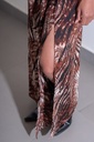 BASEMARK SIDE SLIT COWL DRESS FOR WOMEN Image