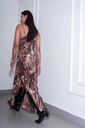 BASEMARK SIDE SLIT COWL DRESS FOR WOMEN Image