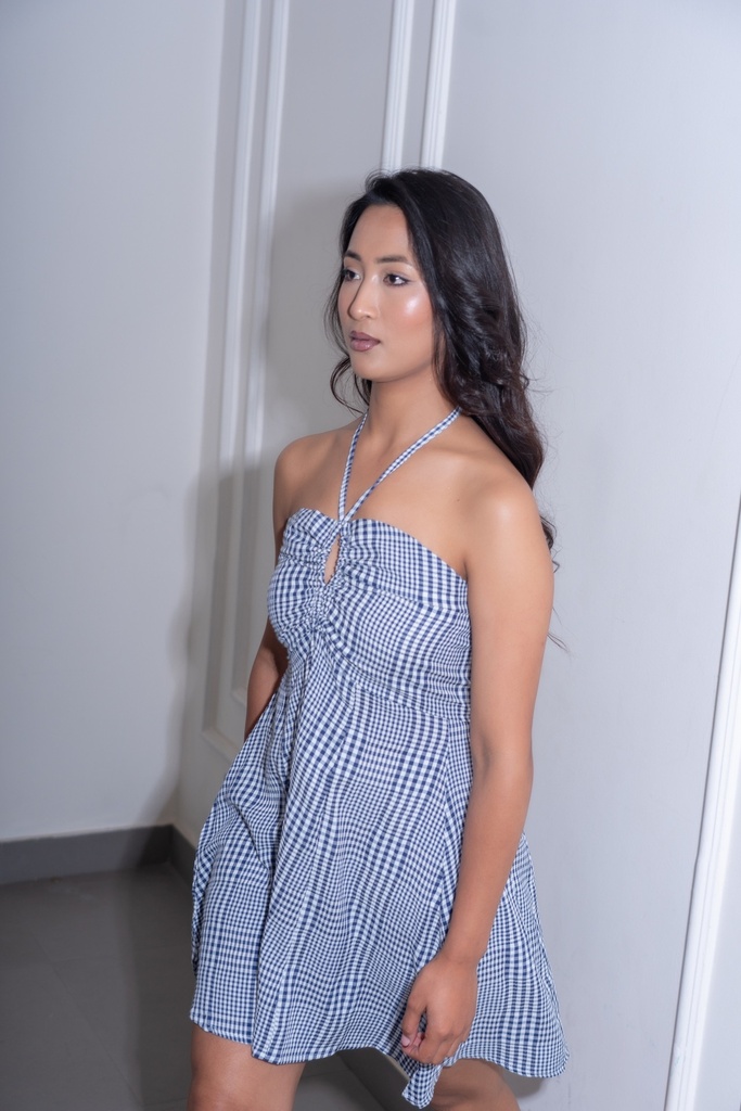 BASEMARK BALLOON TUBE DRESS FOR WOMEN Image