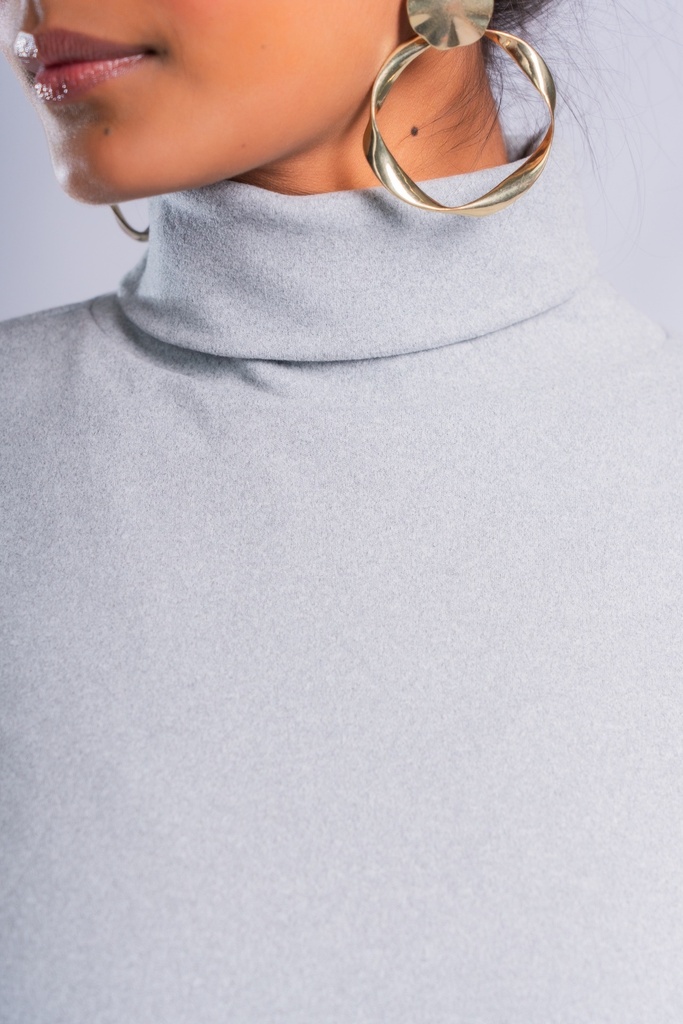 BASEMARK HIGH NECK TEE FOR WOMEN Image