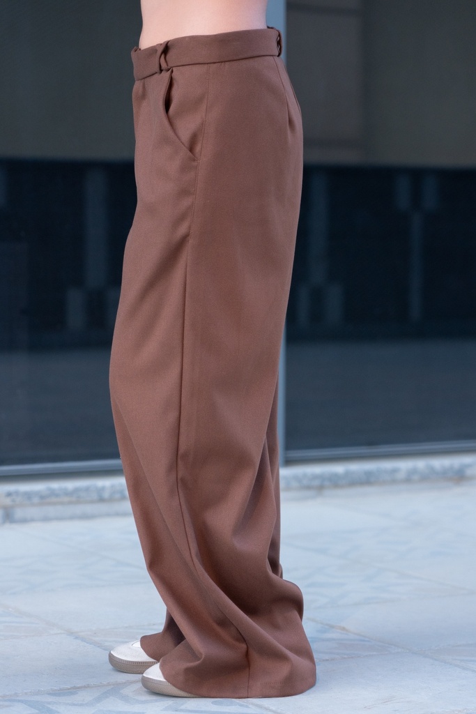 BASEMARK WOOLEN WIDELEG PANT FOR WOMEN Image