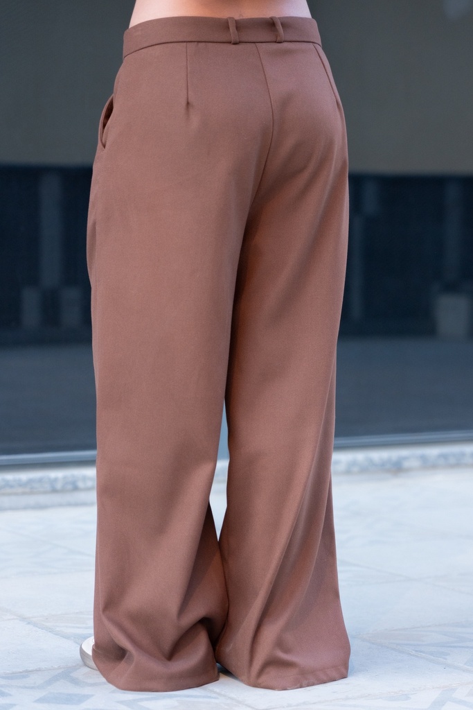 BASEMARK WOOLEN WIDELEG PANT FOR WOMEN Image