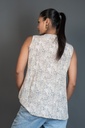BASEMARK FLORAL WRINKLED TIERED TOP FOR WOMEN Image