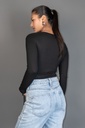 BASEMARK RUCHED DRAWSTRING TOP FOR WOMEN Image