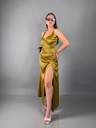 BASEMARK LYDIA SATIN DRESS FOR WOMEN Image