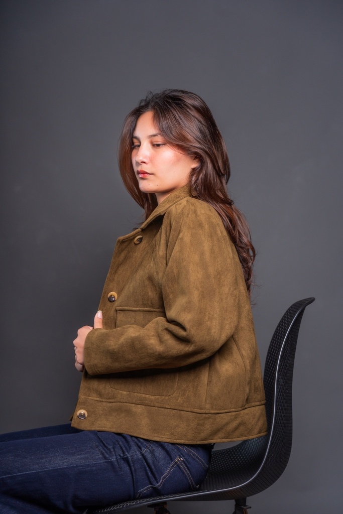 BASEMARK SUEDE OVERSHIRT FOR WOMEN Image