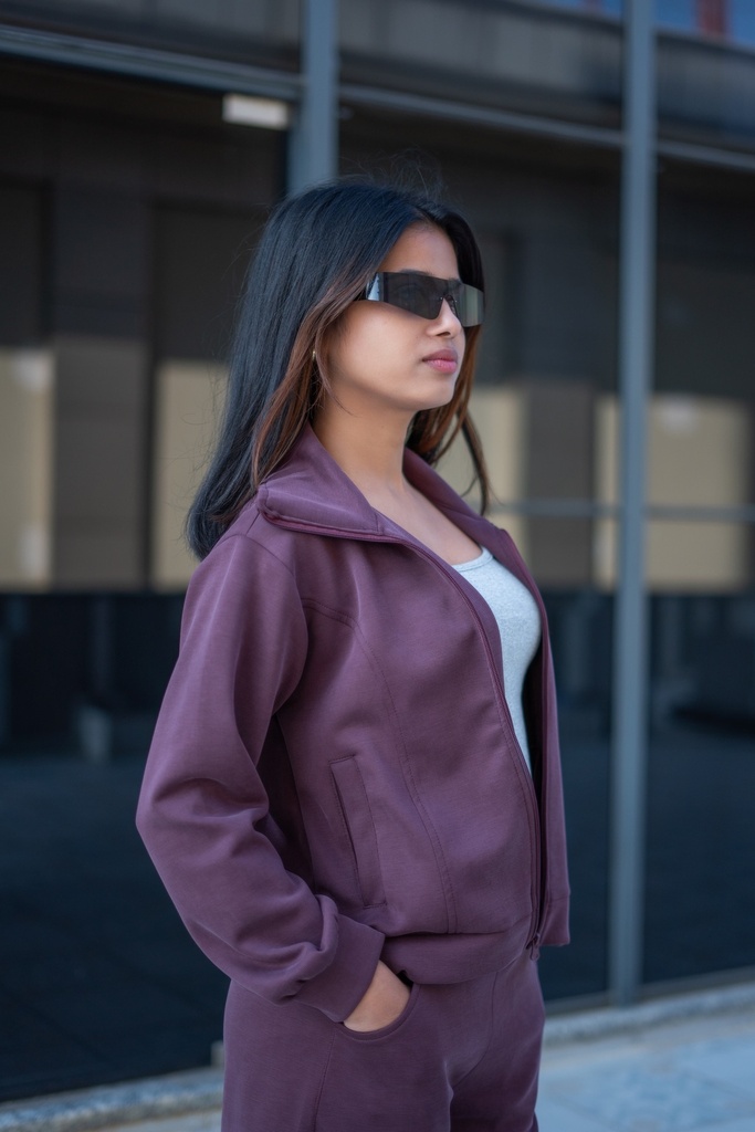 BASEMARK FUNNEL ZIP-UP JACKET FOR WOMEN Image