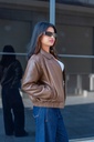BASEMARK PU PANEL JACKET FOR WOMEN Image