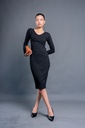 BASEMARK V NECK BODYCON FOR WOMEN Image