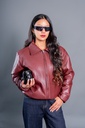 BASEMARK PU PUFFER JACKET FOR WOMEN Image