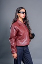 BASEMARK PU PUFFER JACKET FOR WOMEN Image