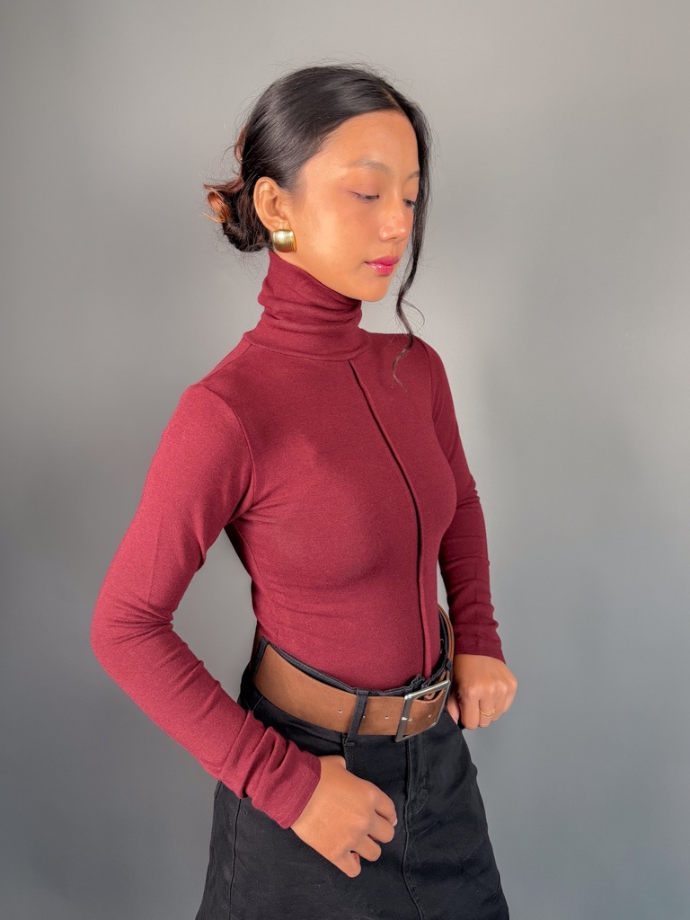BASEMARK PLEATED HIGHNECK FOR WOMEN Image