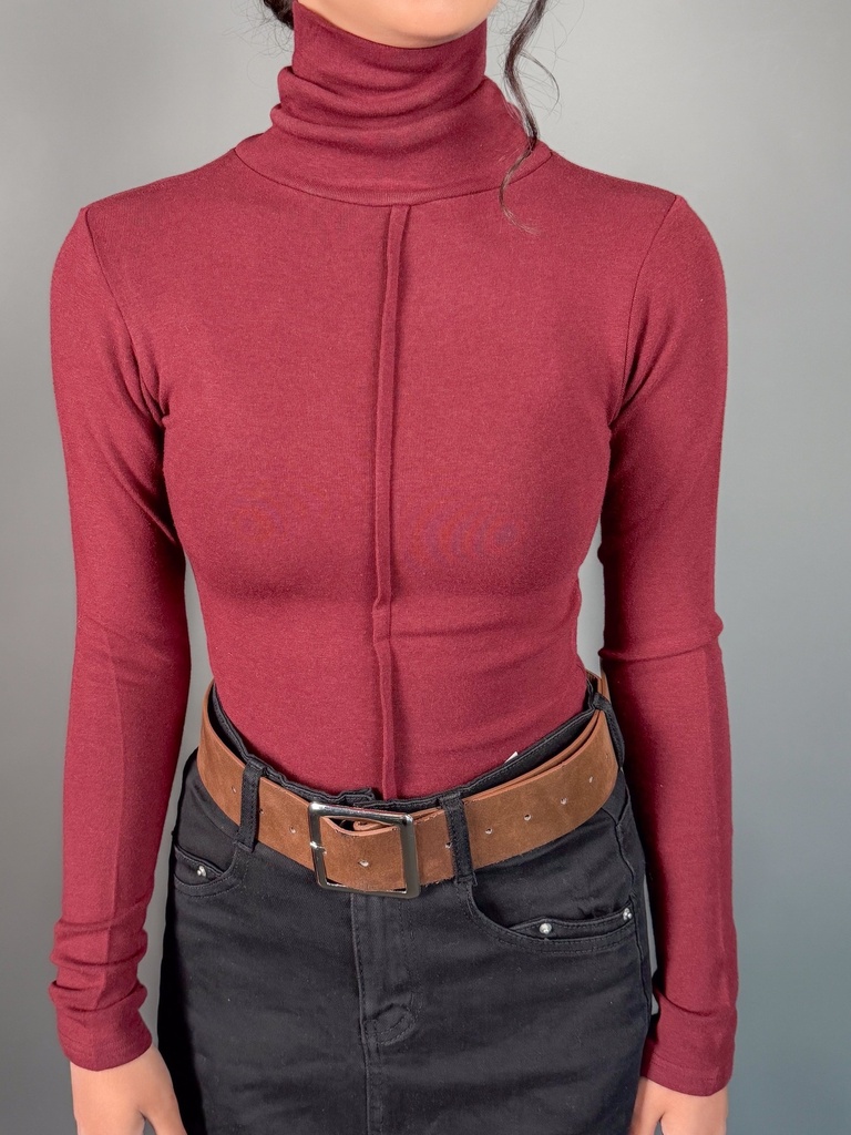 BASEMARK PLEATED HIGHNECK FOR WOMEN Image