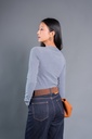 BASEMARK FLEECE ROUND NECK TEE FOR WOMEN Image