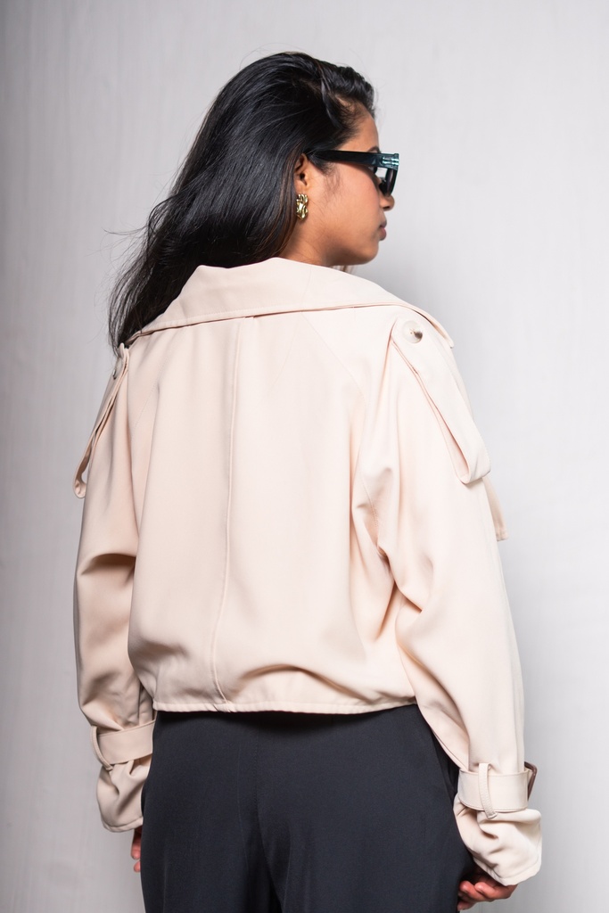 BASEMARK CROP COAT FOR WOMEN Image