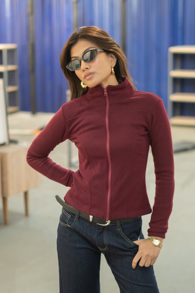 BASEMARK ZIP-UP SWEATER Image