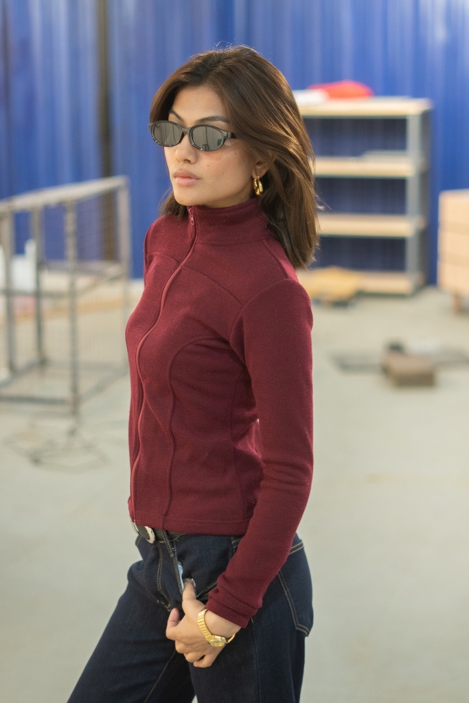 BASEMARK ZIP-UP SWEATER Image