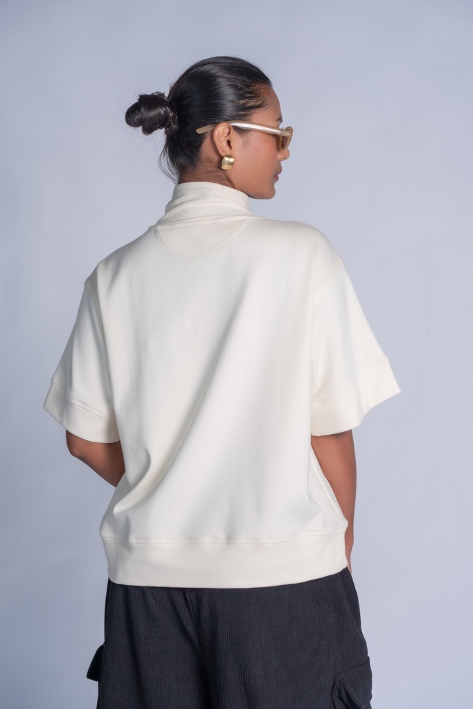 BASEMARK QUARTER ZIP UP SWEATSHIRT Image