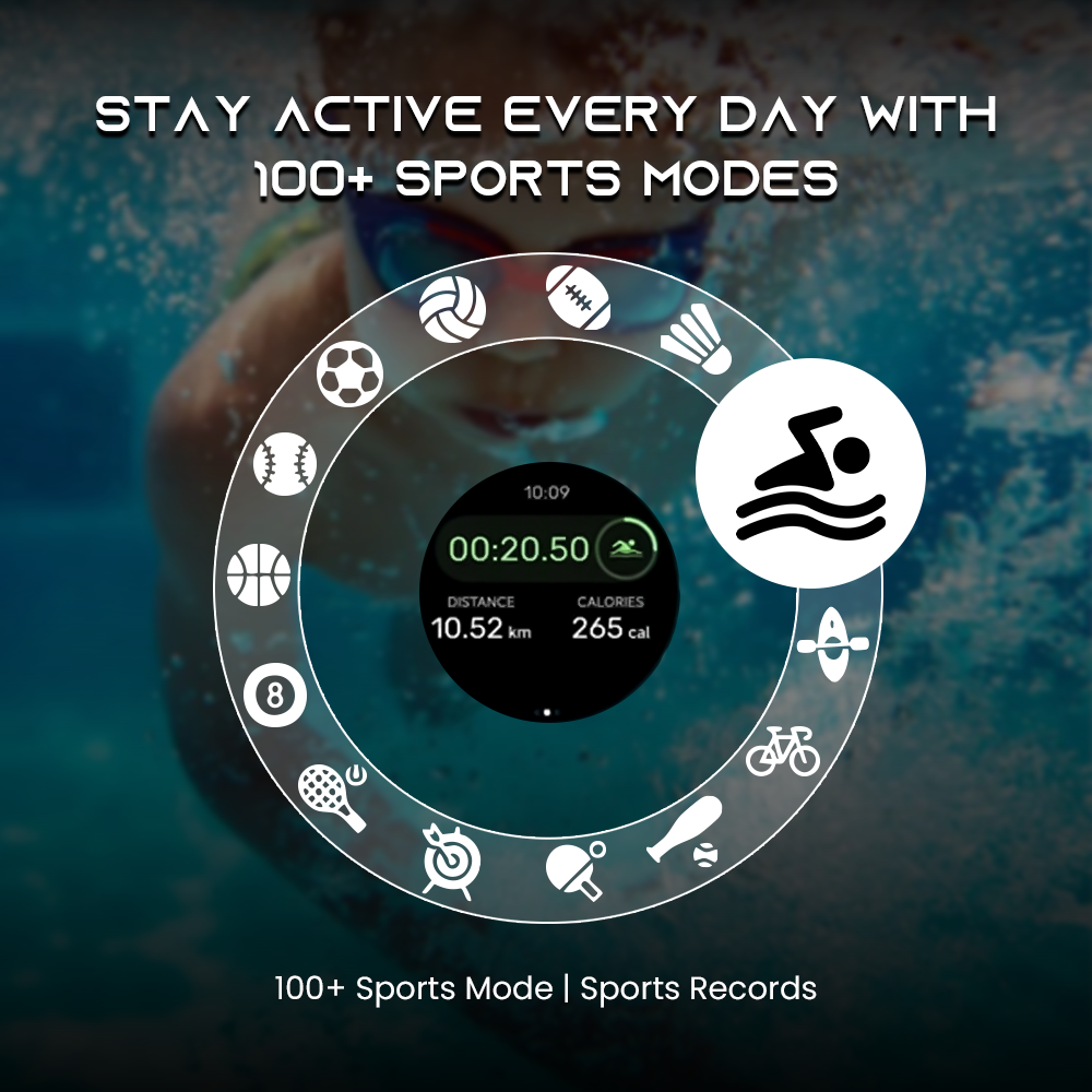 Ultima Navigator Combo ( Ultima Watch Navigator + Ultima Boom 211 Earbud With App Support) Image