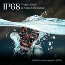 Ultima Magnum E700 Smartwatch | Auto Health Track | 36.33mm TRU Amoled Display | 1000 NITs Brightness | IP68 Water and Dust Resistant | Ultima Fit App Support | 100+ Sports Mode | SOS Alert Image