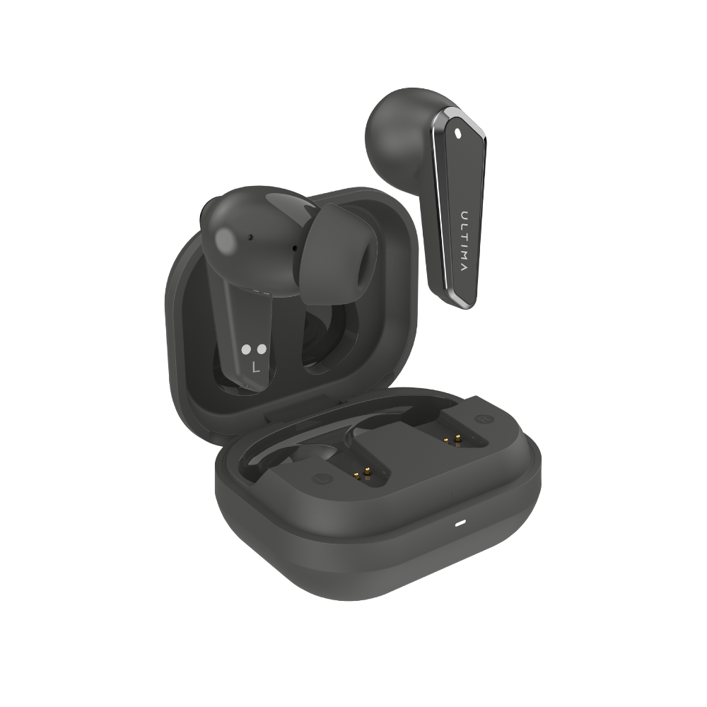 Ultima Boom X1 Pro | App Support | 40 Hrs Playtime | Quad Mic ENC | 10 Min Charge=120 Min Playtime | 50 Ms Low Latency Game Mode | 11mm Hi-Fi Drivers | Bluetooth 5.4 | IPX5 Water Resistance Image