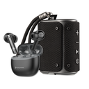 Ultima Dynamite Speaker & Boom 141 ANC Earbuds: The Ultimate Duo for Power-Packed Sound and Seamless Listening Image