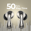 Ultima Atom 720 Earbuds with 2 EQ Modes | Ergonomic Fit | 50 Hours Playtime | 4 Mics with ENC | Dual Tone with UV Coated Finish | Rampage Mode (50 MS) | IPX4 Rated | 3C BOOST Charging Wireless Earbuds Image