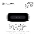 Ultima Atom 320 Wireless Earbuds With Massive Playback Of Upto 17 Hour IPX5 Water Type C Interface With Game Mod Image