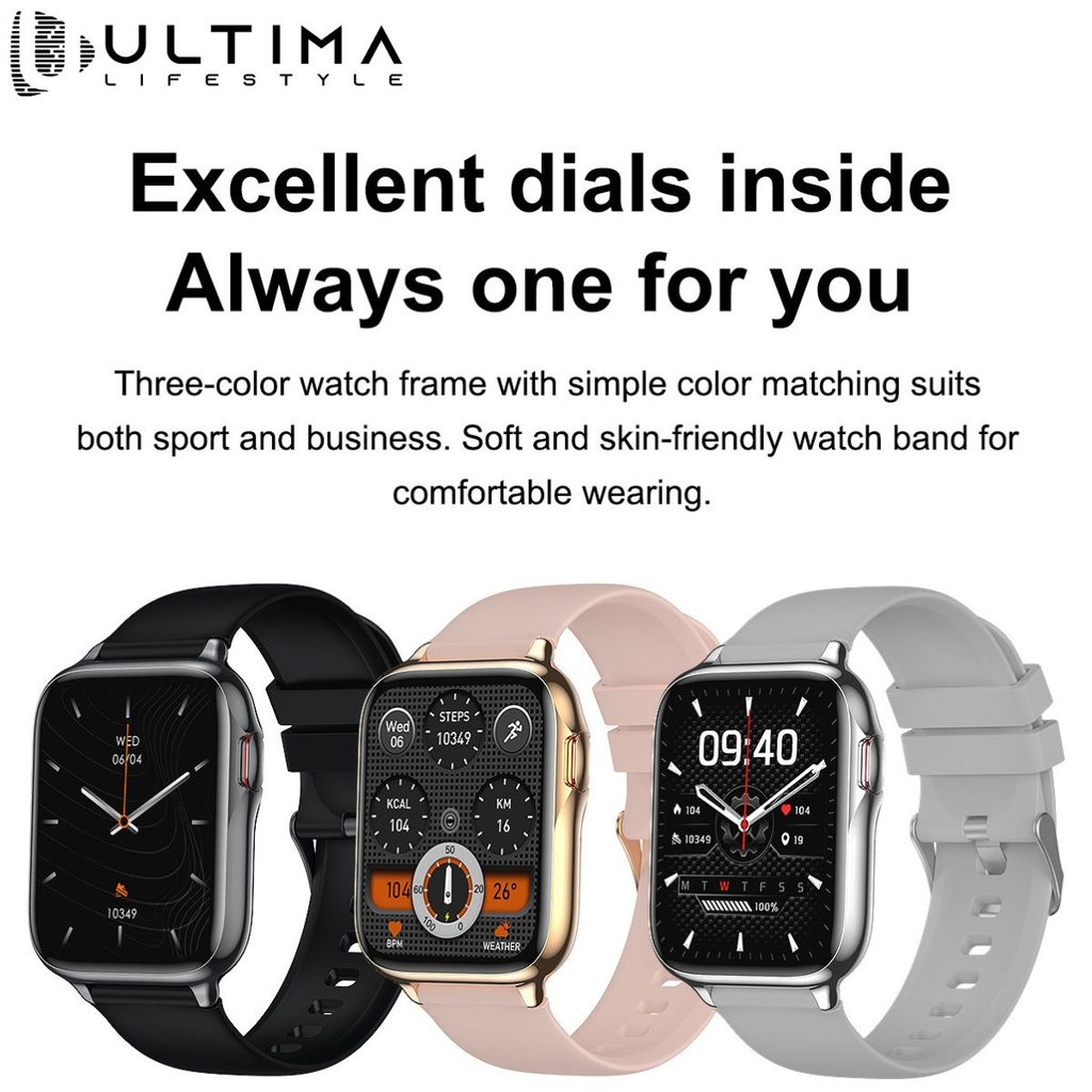 Ultima Nova Smartwatch| Bluetooth calling| 1.69" Retina Display | 3ATM Waterproof | 100+ Sports Mode Image