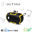Ultima Sw1 10w Bluetooth 5.0 Portable Stereo Speaker with Tws, Aux in, Water Resistant, 1500mAh Battery Image