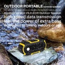 Ultima Sw1 10w Bluetooth 5.0 Portable Stereo Speaker with Tws, Aux in, Water Resistant, 1500mAh Battery Image