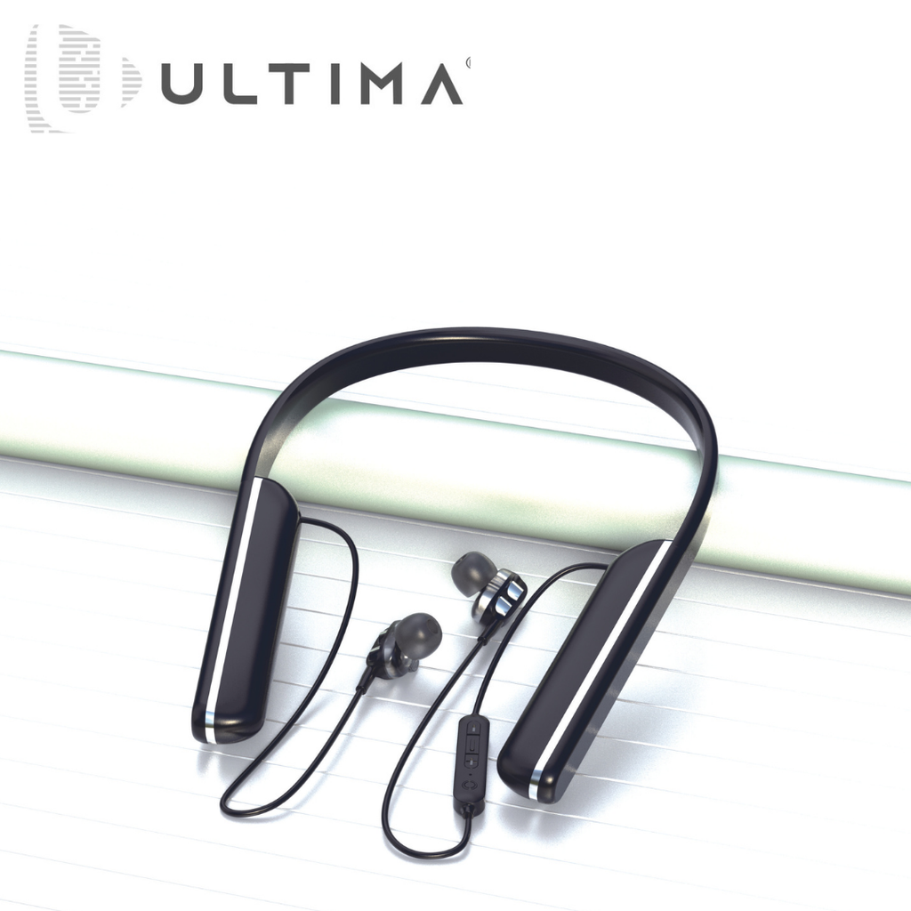 Ultima 100 Hours Play Back Wireless NeckBand with Microphone Image