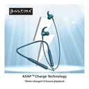 Ultima Beatz 355 Bluetooth Wireless Neckband Type C Earphone 25 Hrs Playtime IPX4 Water Resistant Image