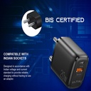 Ultima 20W PD Type C Port + QC 3.0 Wall Charger Image