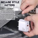 Ultima 20W PD Type C Port + QC 3.0 Wall Charger Image