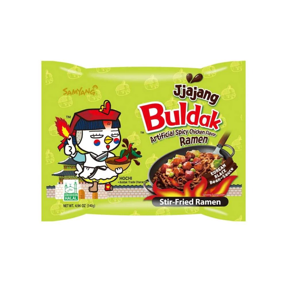 Samyang Spicy Chicken Buldak Jjajang Ramen 140g Image
