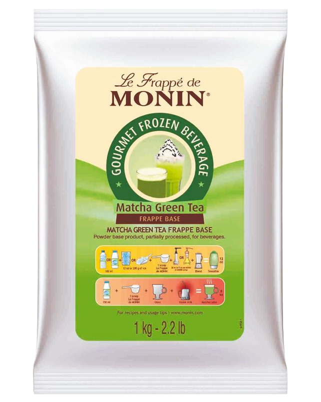 Monin Le Frappe de Matcha Green Tea Powder 1kg Image